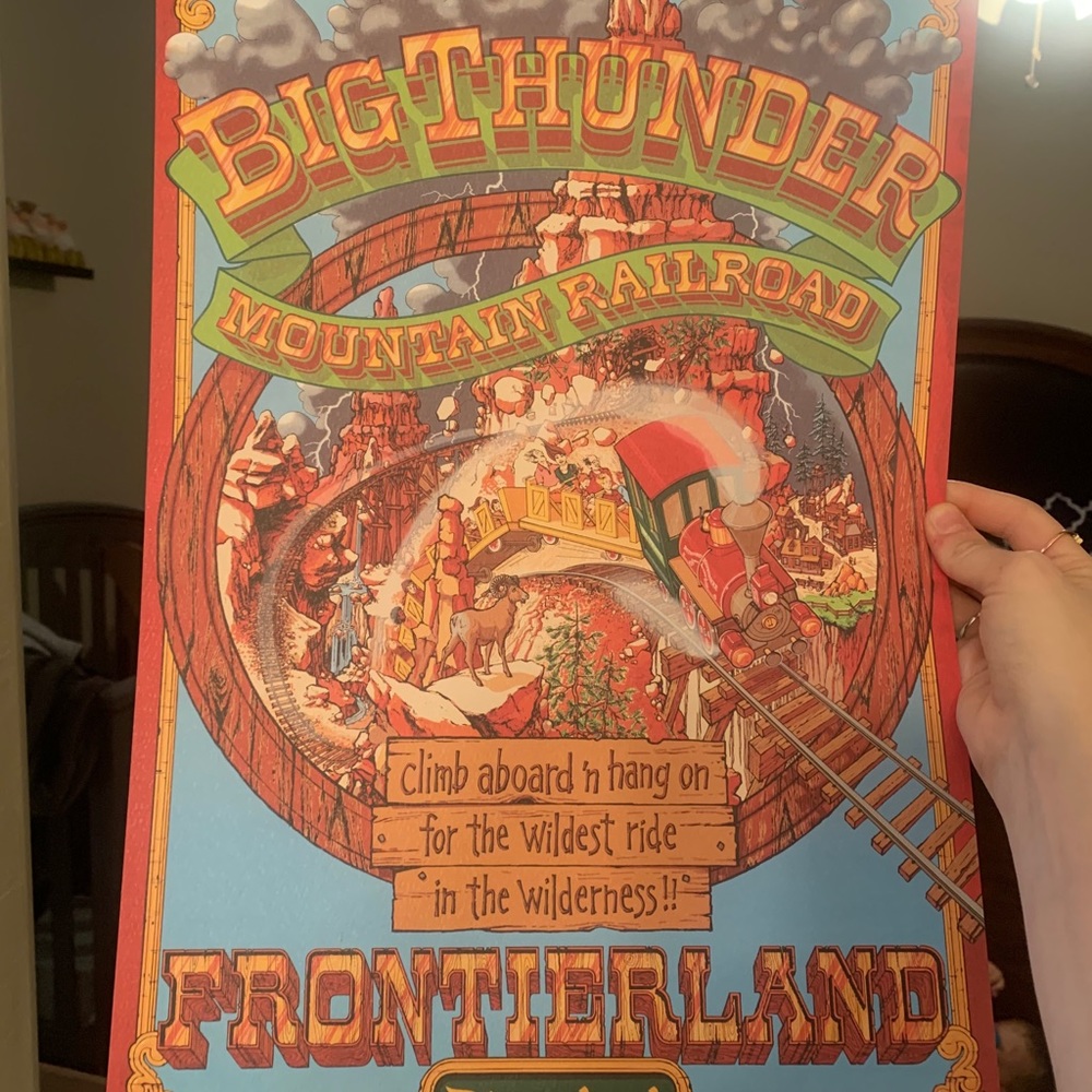 Disneyland Ride Poster - Picture 2 of 2